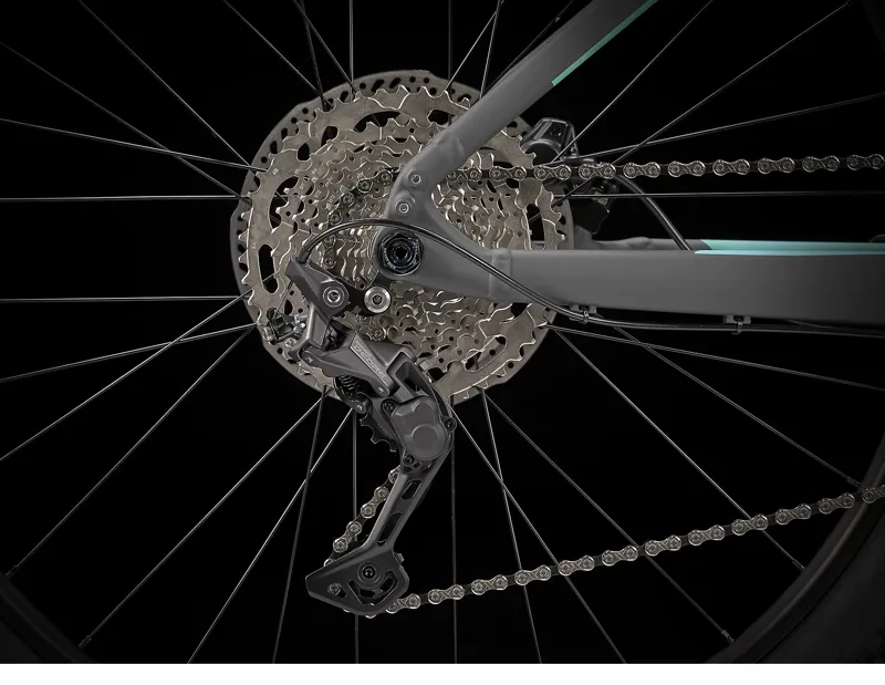 Trek Powerfly 4 Electric Mountain Bike in Grey-3